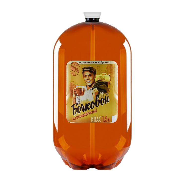 Квас Афанасий Бочковой классический 30 л., кег ПЭТ