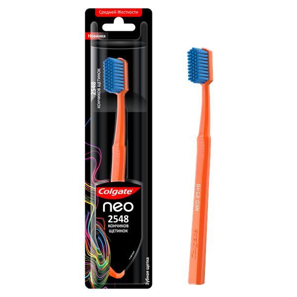 Зубная щетка Colgate Neo средней жесткости, блистер