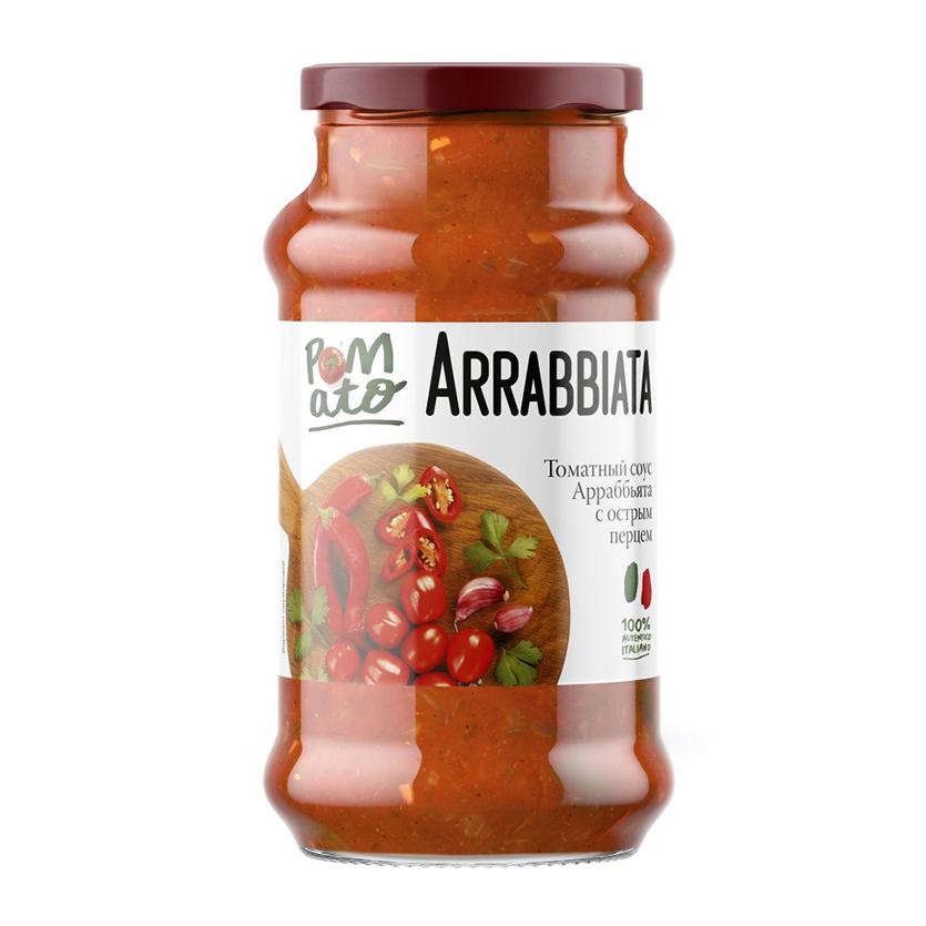 Соус Pomato Arrabbiata томатный 350 гр., стекло
