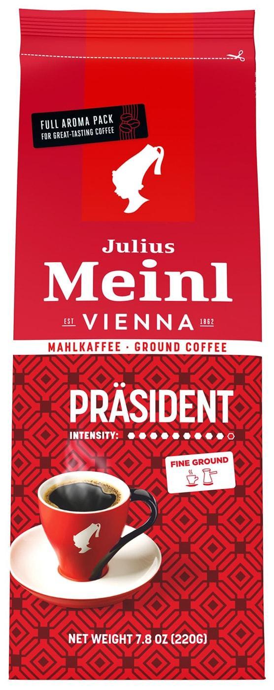 Кофе Julius Meinl Prasident 220 гр., дой-пак