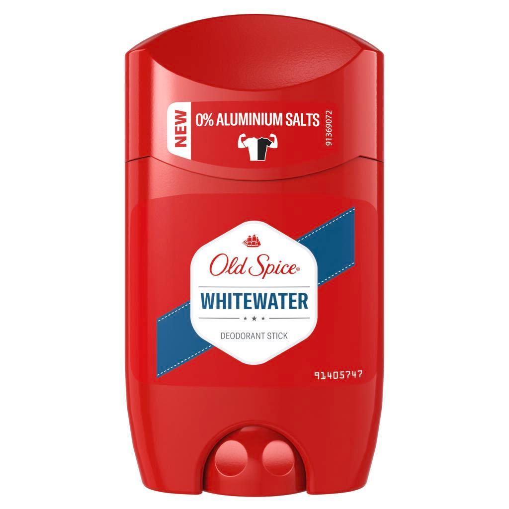 Дезодорант Old Spice Whitewater твердый мужской, 50 гр., ПЭТ