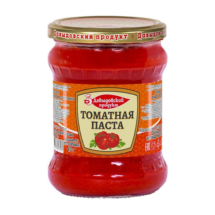 Паста томатная Давыдовский продукт ГОСТ 470 гр., стекло