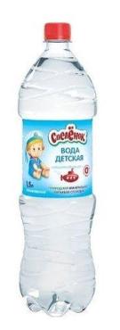 Вода детская питьевая негазированная 0+ Спелёнок, 330 мл., пластиковая бутылка