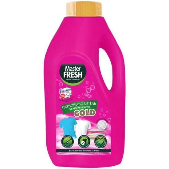 Пятновыводитель Master Fresh Gold жидкий 1 л., ПЭТ