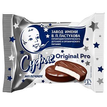 Суфле молочное ЗГДиОП им. В.П.Пастухова Original Pro с ванилью в молочном бельгийском шоколаде 30 гр., флоу-пак