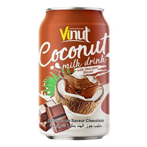 Молоко кокосовое Vinut со вкусом шоколада 330 мл., ж/б