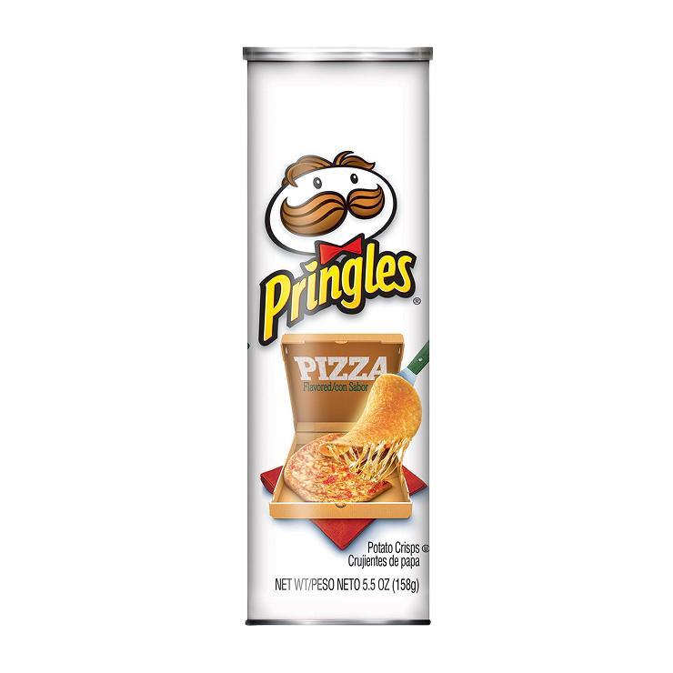 Чипсы картофельные Pringles со вкусом пиццы 158 гр., картон