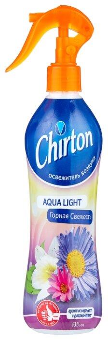 Освежитель воздуха водный Chirton Aqua light Горная свежесть 400 мл., ПЭТ