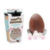 Яйцо шоколадное Happy Mallow Pusheen с маршмеллоу 70 гр., картон