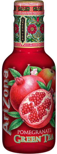 Чай холодный Arizona Pomegranate green tea 450 мл., ПЭТ