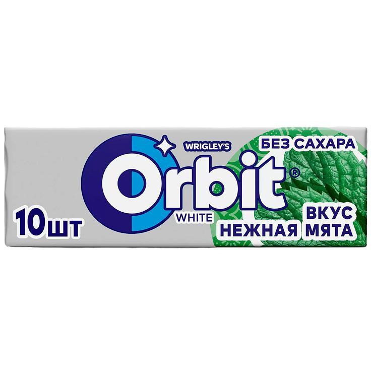 Жевательная резинка Orbit Нежная мята 13,6 гр., бумага