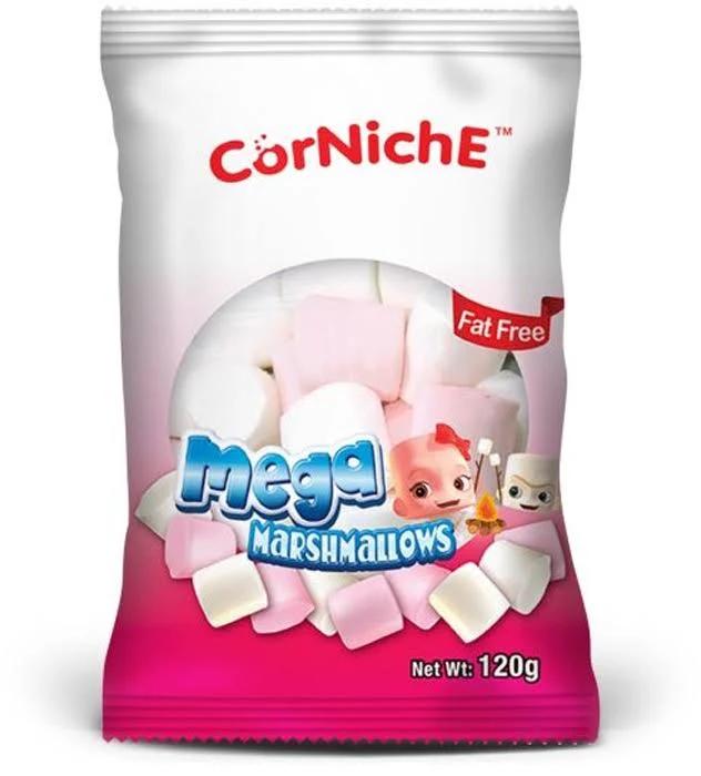 Мармелад Marshmallows мега, CorNiche, 120 гр, флоу-пак