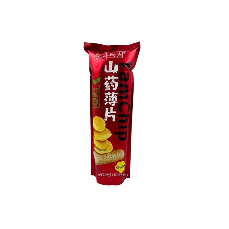 Чипсы Hao Di Xiong со вкусом барбекю с лососем 60 гр., флоу-пак