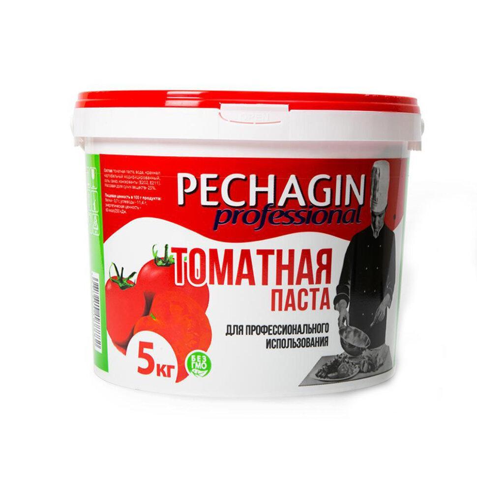 Паста томатная Pechagin Professional 5 кг., ПЭТ