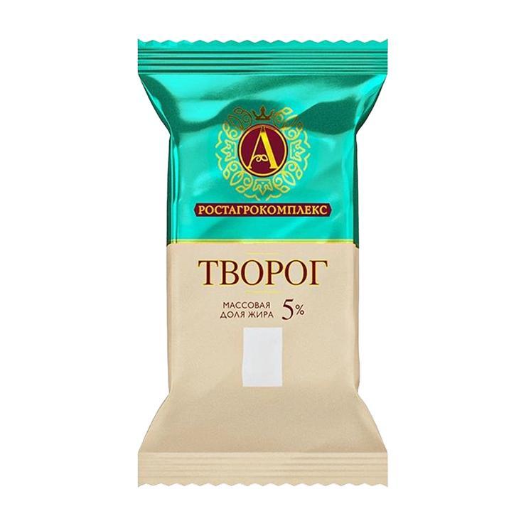 Творог А.Ростагрокомплекс 5% 180 гр., флоу-пак