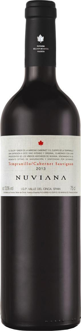Вино Нувиана Темпранильо Каберне Совиньон, Испания 750 мл., стекло