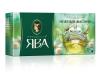 Чай Ява Нежный Жасмин зеленый ароматизированный, 25 пакетов, 37,5 гр., картон