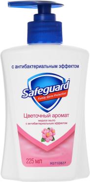 Мыло жидкое Safeguard антибактериальное, с цветочным ароматом