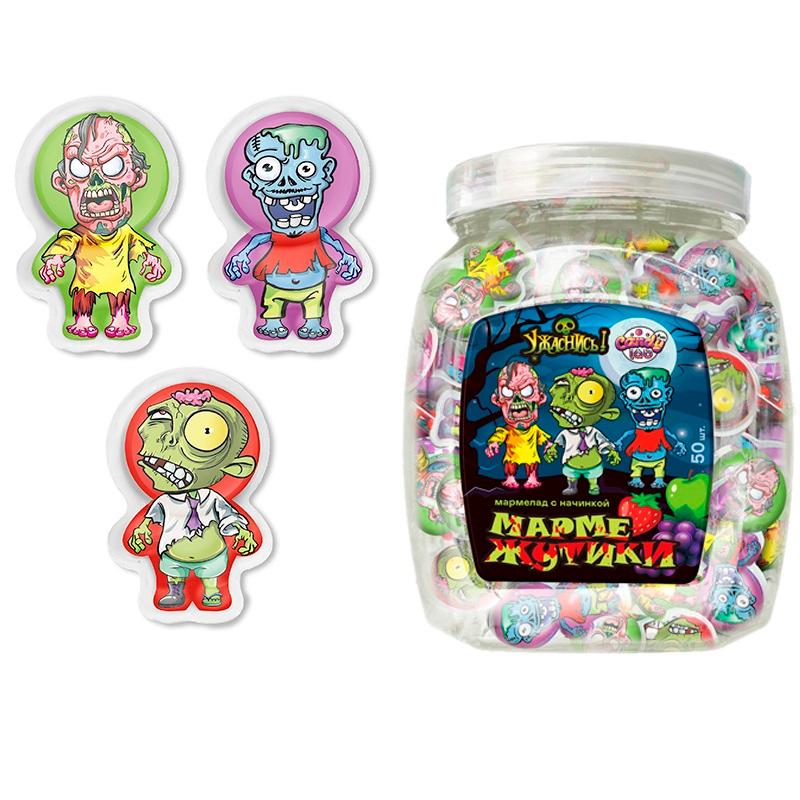 Мармелад с начинкой Fun Candy Lab Мармежутики 50 гр., пластик