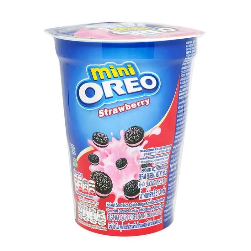 Печенье Oreo Mini Клубничное 61.3 гр., ПЭТ