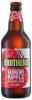 Сидр яблочный Brothers Raspberry Ripple Cider игристый полусладкий 4% 500 мл., стекло