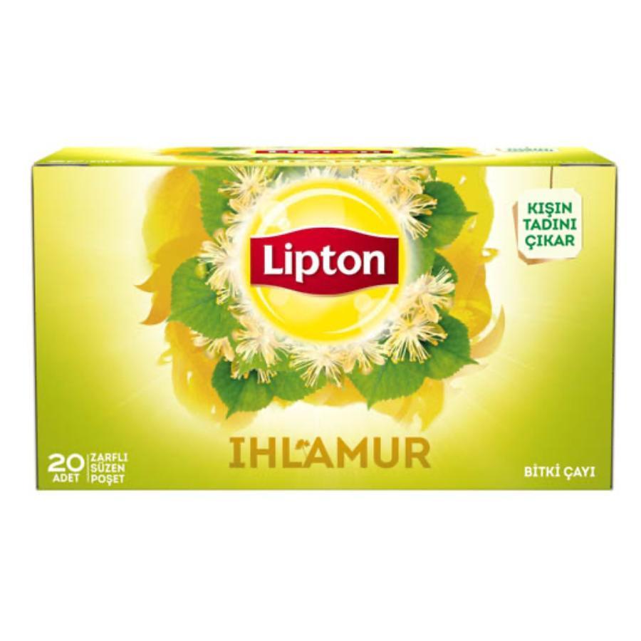 Чай Lipton Липовый Турецкий 20 пакетиков 32 гр., картон