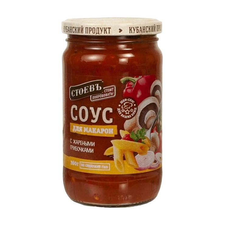 Соус Стоевъ для макарон с грибами 360 гр., стекло