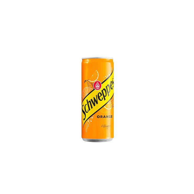 Напиток газированный Schweppes апельсин 330 мл., ж/б