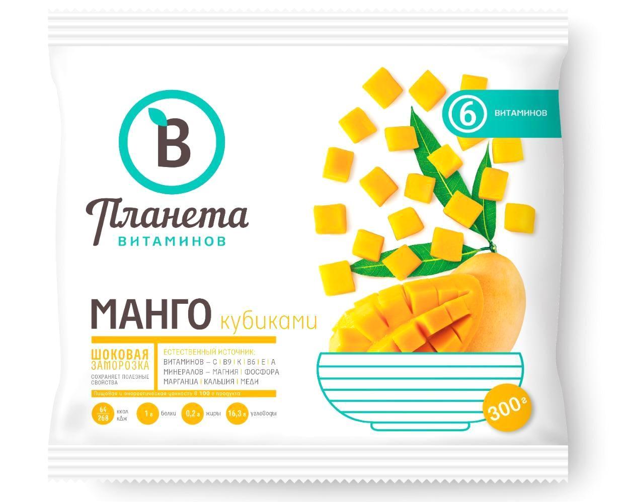 Манго Планета Витаминов 300 гр., флоу-пак