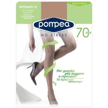 Колготки Pompea Riposante 4 сammello 72, 70 den, женские, пакет