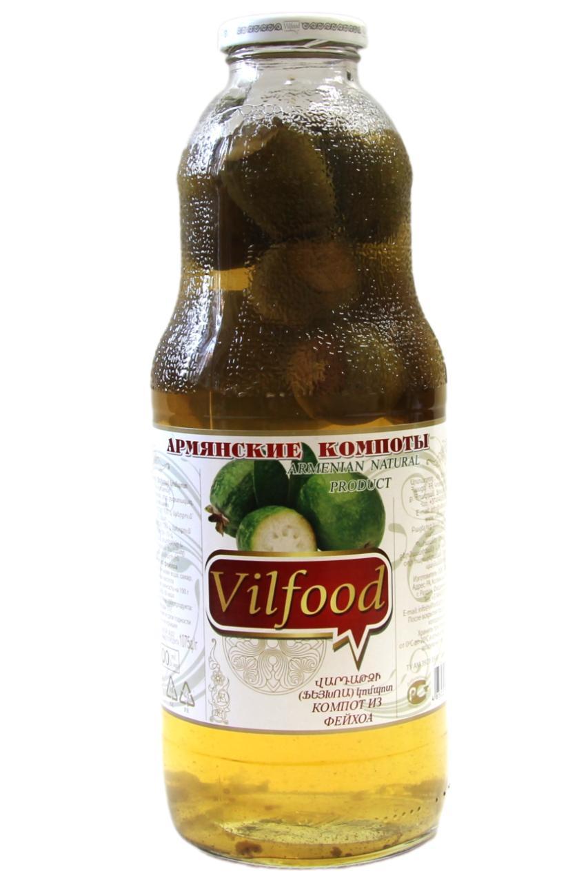 Компот Vilfood из Фейхоа 1 л., стекло