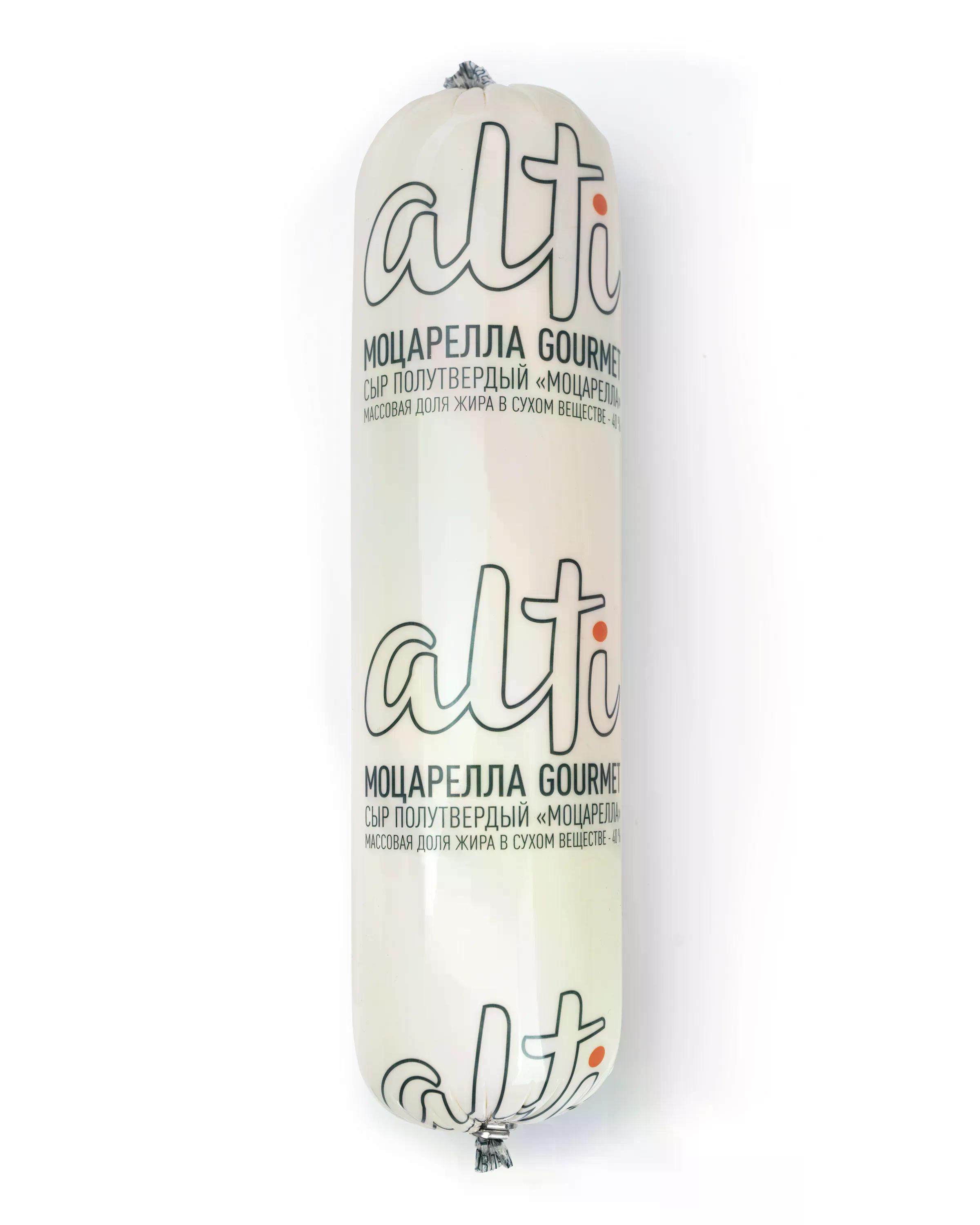 Сыр ALTI Gourmet Моцарелла 40% 2 кг., пленка