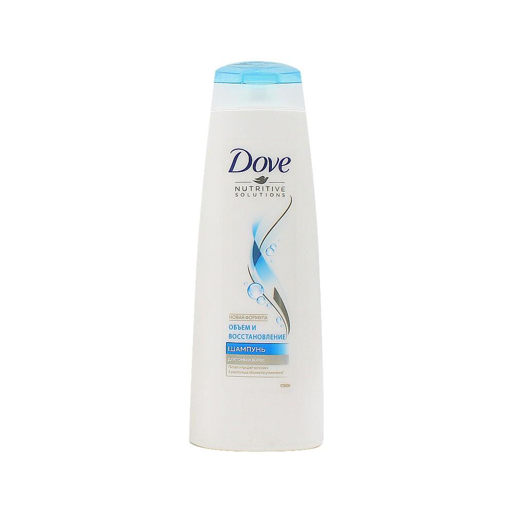 Шампунь Dove Для тонких волос Объем и восстановление