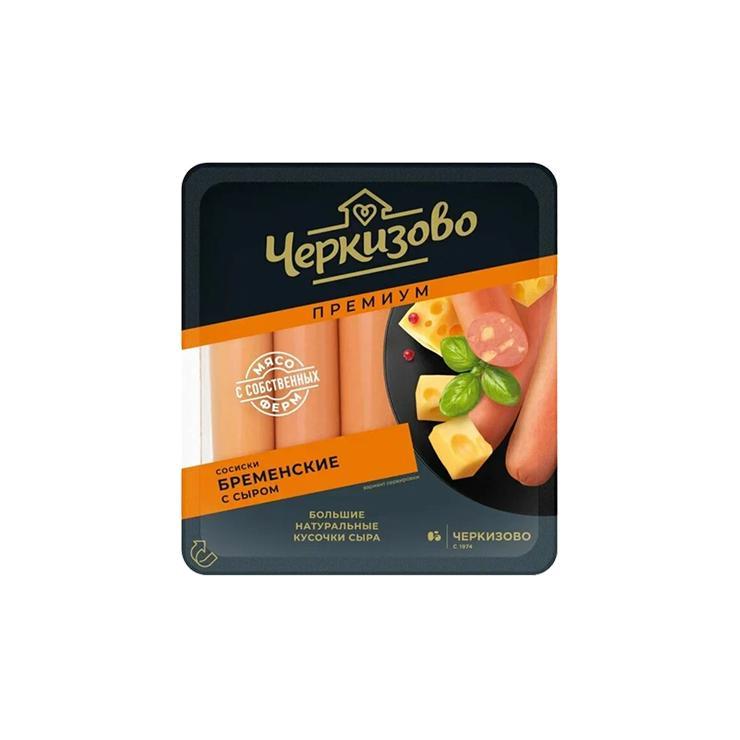Сосиски Черкизово бременские с сыром 336 гр., вакуум