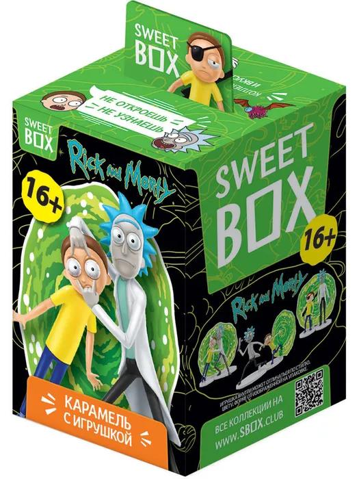 Мармелад с игрушкой Sweet Box Rick and Morty 10 гр, картон