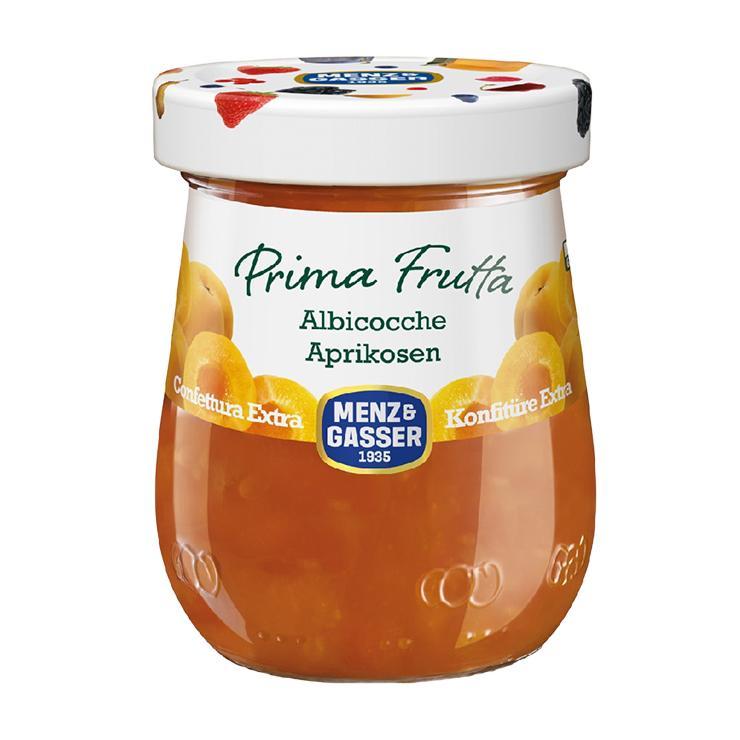 Конфитюр Menz & Gasser Prima Frutta Экстра абрикос 340 гр., стекло