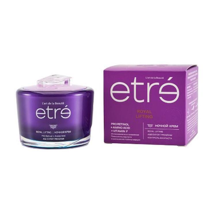 Крем для лица ETRE L’art de la beaute royal lifting ночной 50 мл., картон