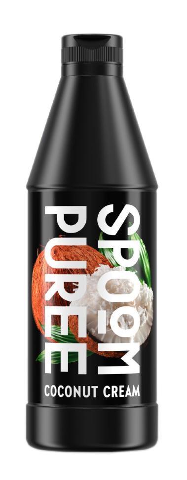 Концентрат Spoom Puree Кокосовый крем 1 кг., ПЭТ