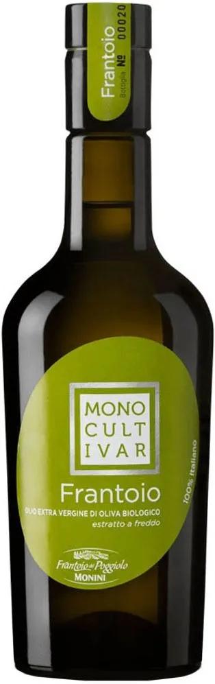 Масло Monini bio monocultivar frantoio оливковое нерафинированное E.V. 500 мл., стекло