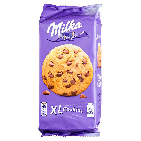 Печенье Milka Chocolate Cookie XL с кусочками шоколада 184 гр., флоу-пак