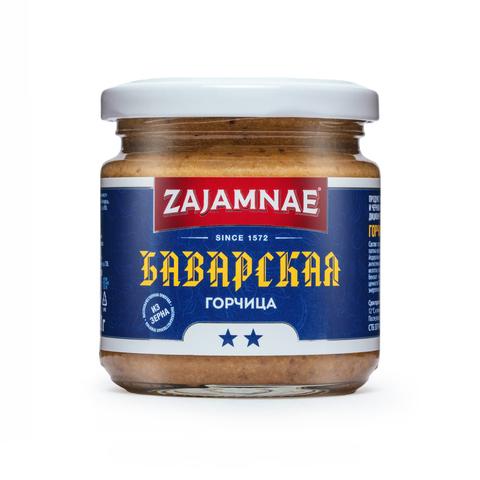 Горчица ZAJAMNAE Баварская 190 гр., стекло