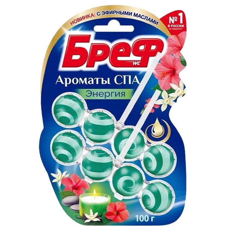 Блок туалетный Бреф ароматы СПА энергия 50 гр., блистер