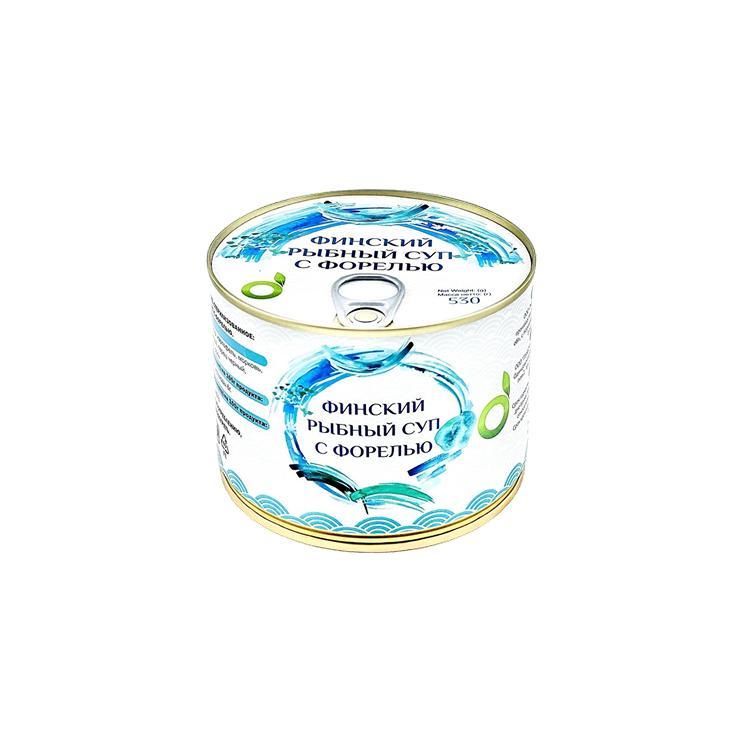 Суп ECOFOOD финский с форелью 530 гр., ж/б