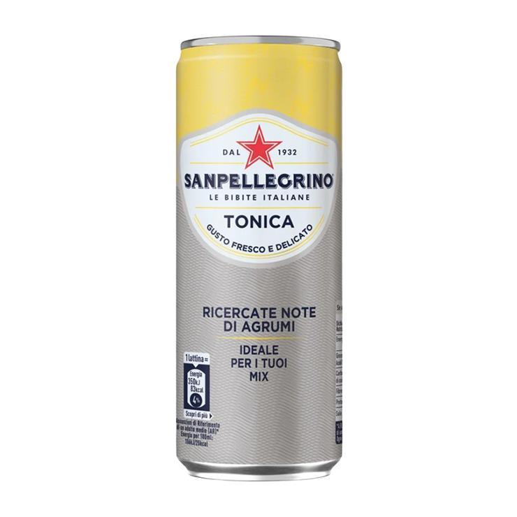 Напиток газированный Sanpellegrino Tonica цитрус 330 мл., ж/б