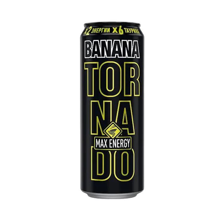 Напиток энергетический Tornado Energy банан 450 мл., ж/б