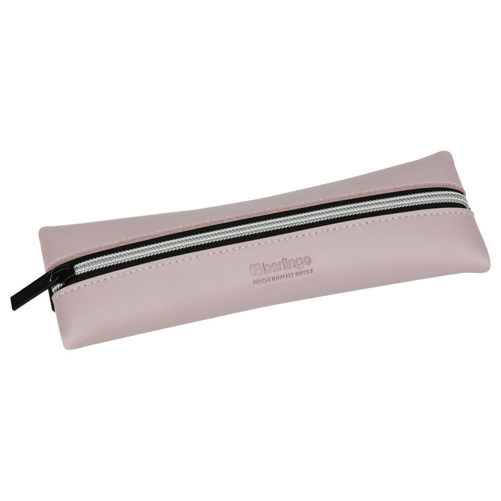 Пенал 1 отделение, кожзам Berlingo Original lavanda 200х70 мм 1 отделение кожзам экокожа, пакет