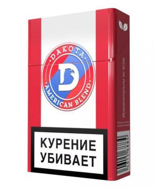 Сигареты с фильтром 20 шт., Dakota Red, картонная пачка