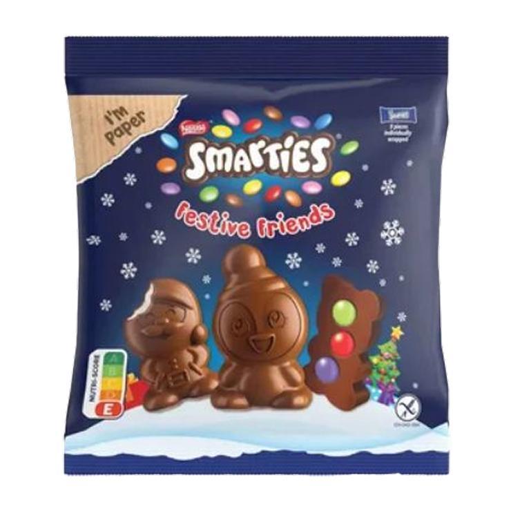 Шоколад Smarties Festive Friends фигурный 65 гр., флоу-пак