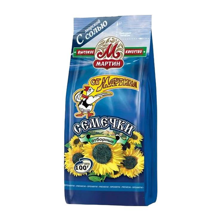 Семечки От Мартина С морской солью 100 гр., флоу-пак