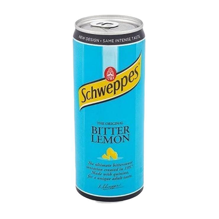 Напиток газированный Schweppes Bitter Lemon 330 мл., ж/б
